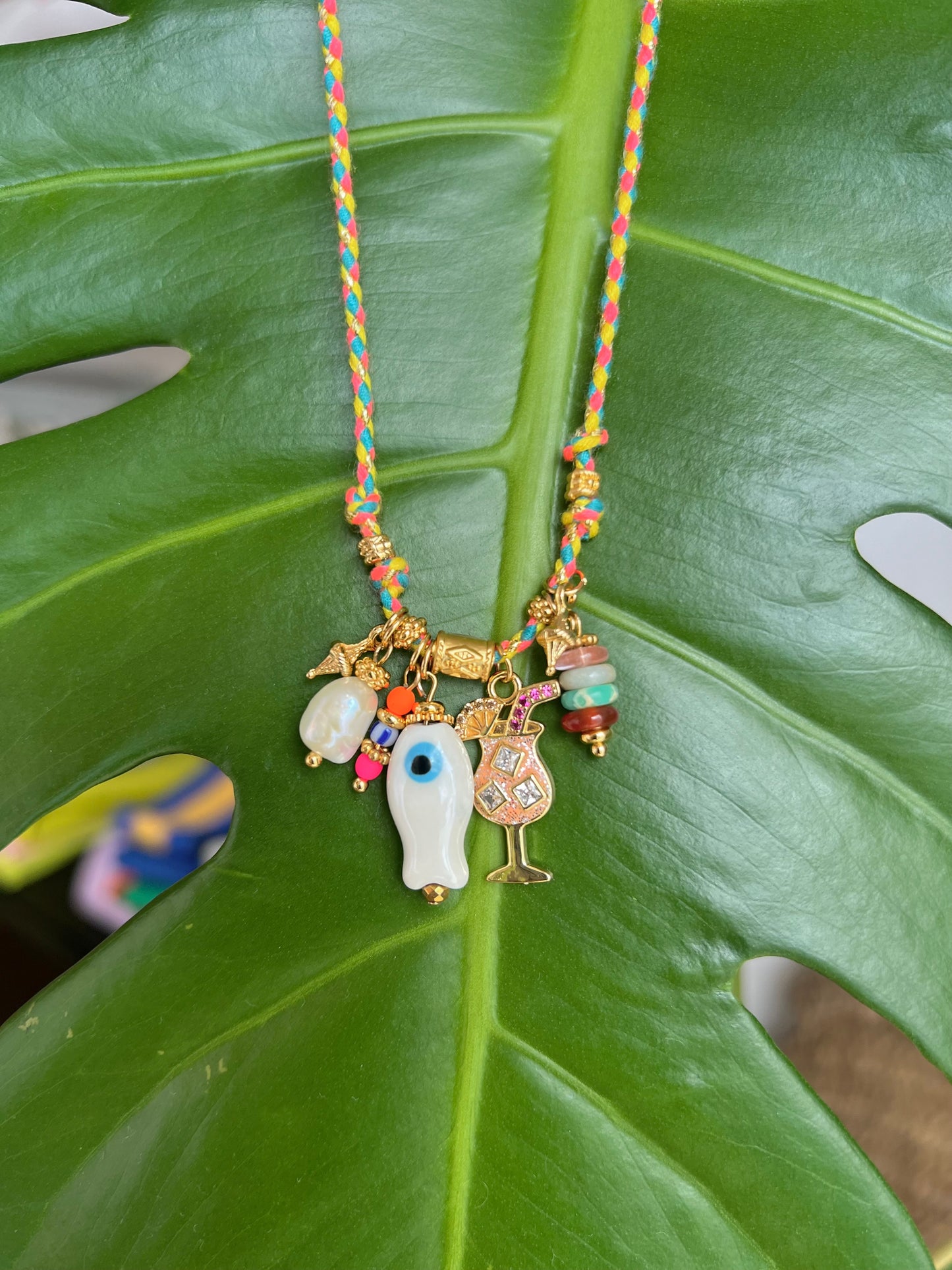 The Pina Colada Necklace - Fuse Creations