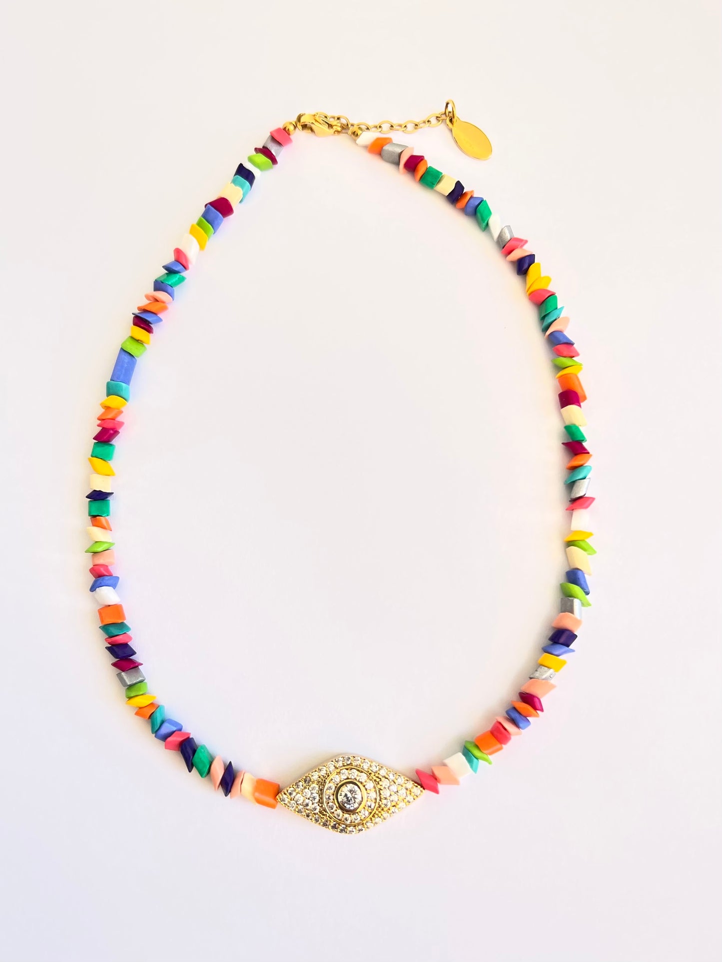 Colorful Eye Choker - Fuse Creations