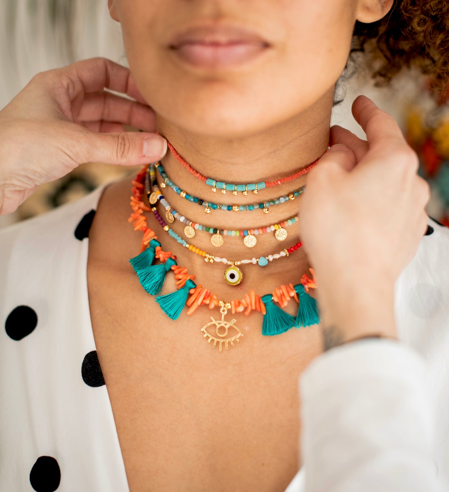 Corals & Tassels - Fuse Creations