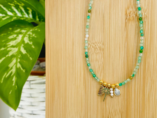 The Palm Tree Necklace - Fuse Creations