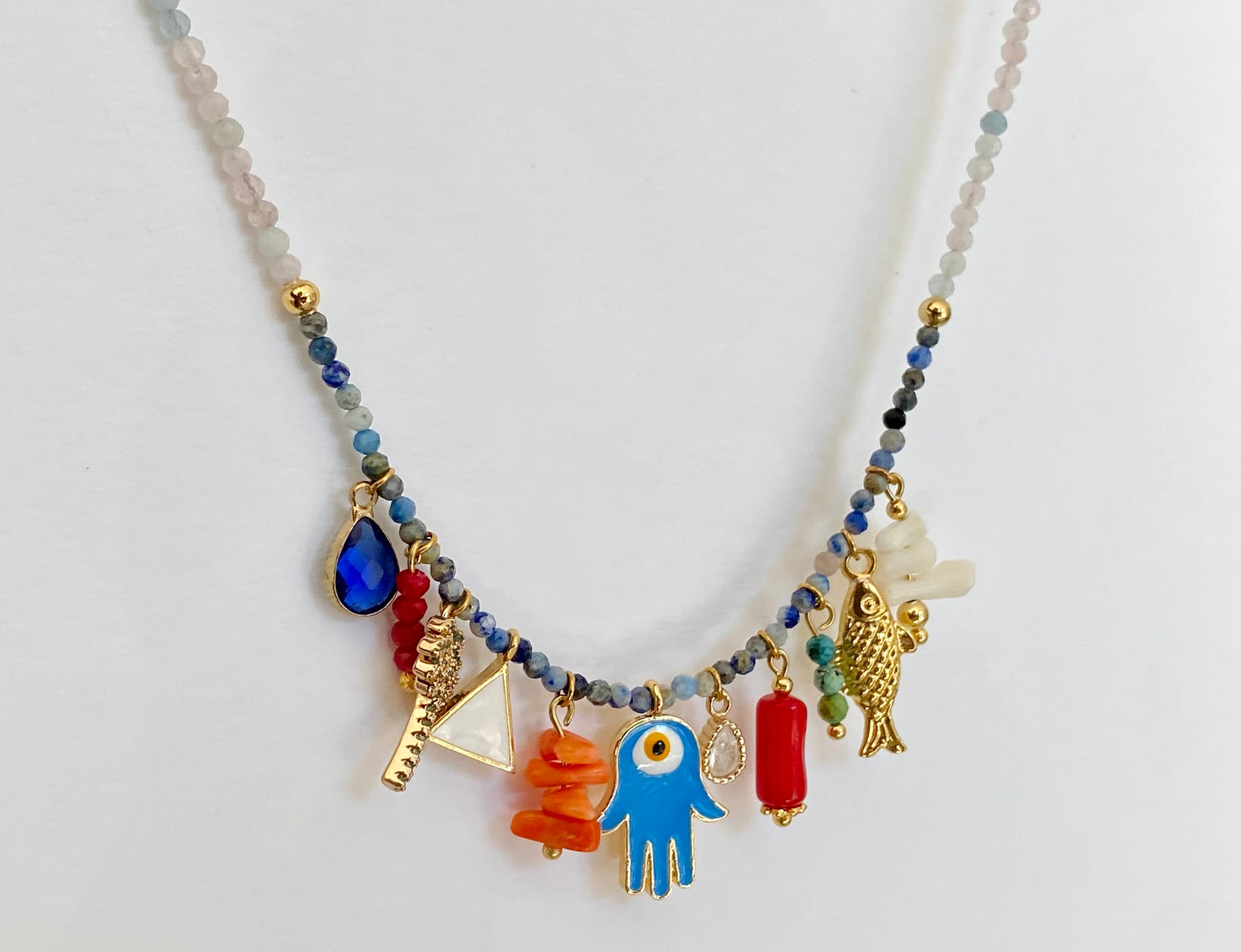 Multi Charm Necklace - Fuse Creations